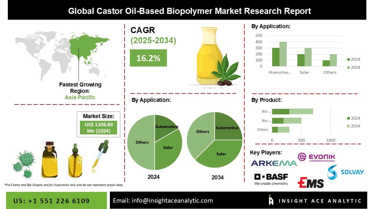 Castor Oil-Based Biopolymer Market Report- Expansive Coverage on the Profit Sources Castor Oil-Based Biopolymer Market Report- Expansive Coverage on the Profit Sources