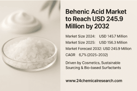 Can the Natural Cosmetics Boom Lather Up a USD 246 Million Market for Behenic Acid? Can the Natural Cosmetics Boom Lather Up a USD 246 Million Market for Behenic Acid?