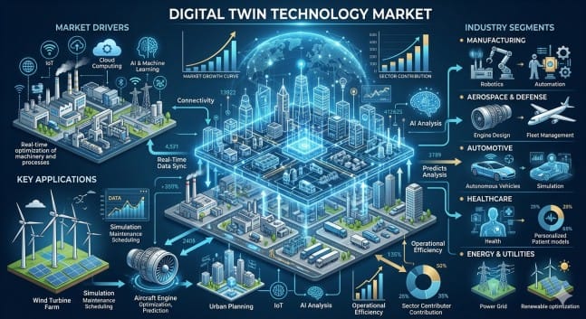 Digital Twin Technology Market Expands Rapidly as Industries Accelerate ...